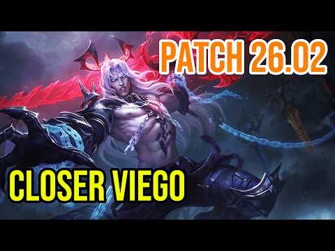 1,517 LP Viego Jungle Full Gameplay | Challenger | Closer (Misa Esports) | Patch 26.02