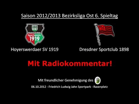 Hoyerswerdaer SV 1919 - Dresdner SC 1898 3:3 (06.10.2012)