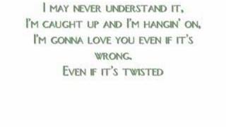 Twisted - Carrie Underwood w/ Lyrics