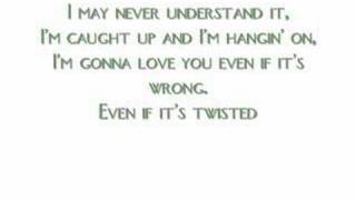 Twisted - Carrie Underwood w/ Lyrics
