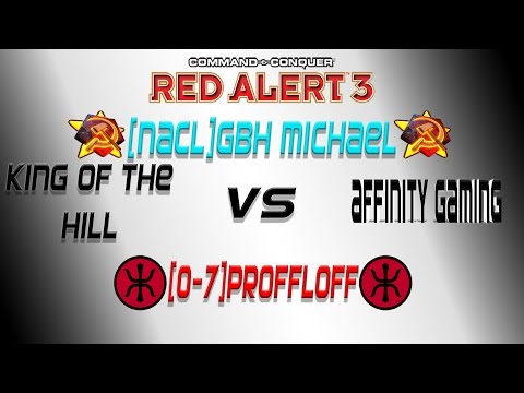 [0-7]Proffloff[E] vs [NaCl]GBH Michael[S] King of the Hill - Red Alert 3