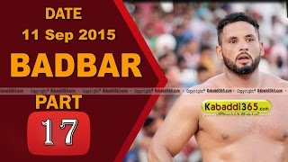 (13) Badbar (Barnala) Kabaddi Touranament 11 Sep 2015