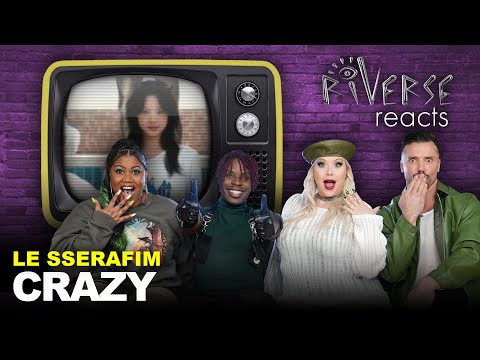 RiVERSE Reacts: 'CRAZY' by LE SSERAFIM (르세라핌) - OFFICIAL MV
