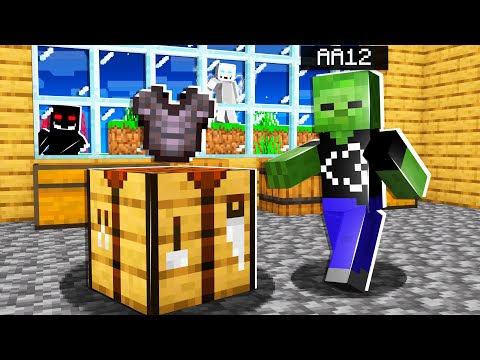 AA12 - CRAFTING OP TOOLS in the CURSED MINECRAFT WORLD! (Realms SMP S4: EP 43)