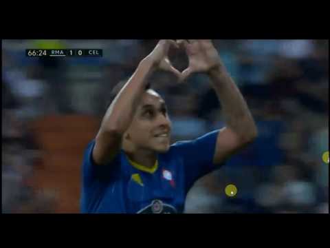 Goals Fabian Orellana Real madrid vs Celta Vigo 2-1 | 28-08-2016