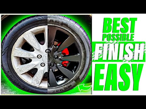 HOW TO PAINT YOUR RIMS | BEST Possible Finish | SUPER EASY!