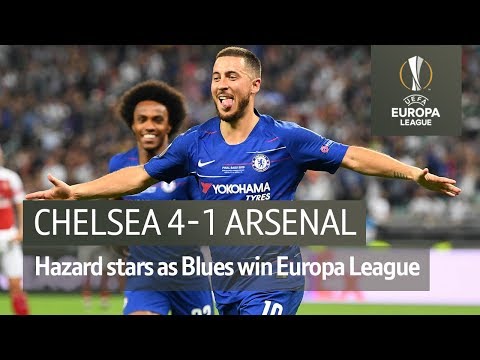 Thumbnail for video: Chelsea 4-1 Arsenal | Europa League Thumbnail for video: Chelsea 4-1 Arsenal | Europa League