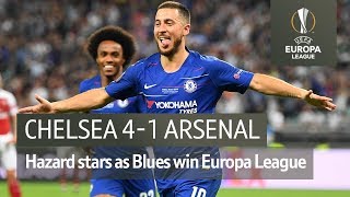 Chelsea vs Arsenal (4-1) | UEFA Europa League Final Highlights