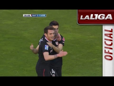 Gol de Markel Susaeta (1-1) en el Rayo Vallecano - Athletic Club - HD