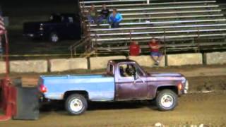 preview picture of video 'ALTERED GAS TRUCKS  AT CONNERSVILLE, INDIANA JUNE PULL 2012'