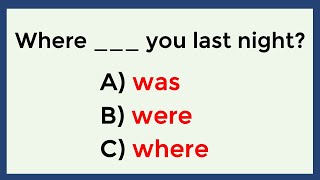 Ultimate Grammar Test | Only Sharp Minds Score 40 out of 40! #18