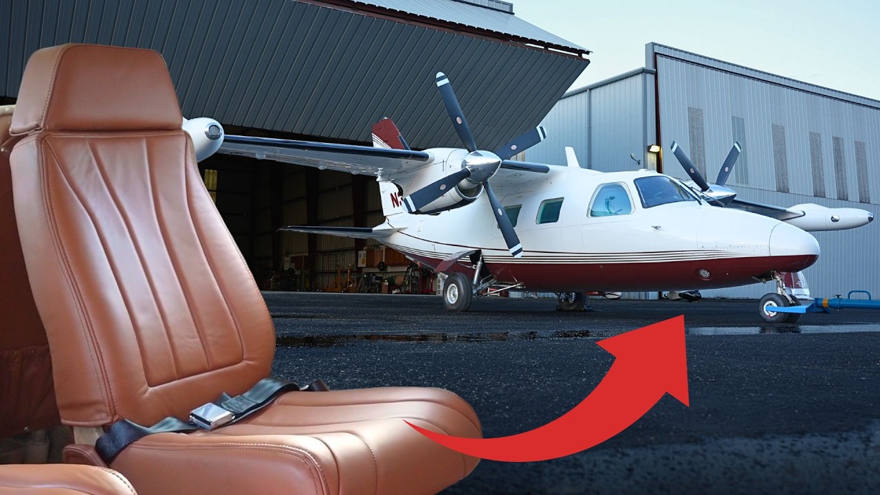 Interior Matches Owner’s Car! Mitsubishi MU-2 Restoration