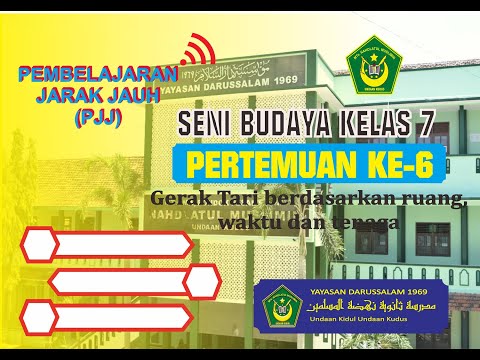 SENI BUDAYA KELAS 7 | BAB 3 GERAK TARI BERDASARKAN RUANG, WAKTU DAN TENAGA