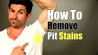 How To Remove Yellow Armpit Stains (Quick, Easy and Cheap)