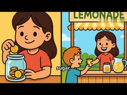 The Ice Cream Truck & the Lemonade Stand: A Kid's Guide to Being Rich!