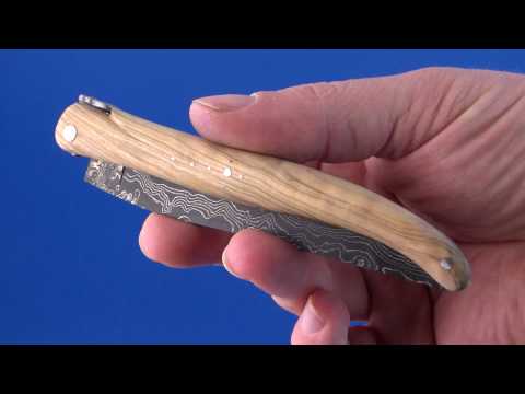 Laguiole enAubrac Olive Damast - www.pizzini.at