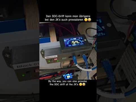 JK Inverter BMS @ Maximum SOC-Drift 😅 39% / 54% / 60% / 43% & 37% SOC im LiFePo4 Speicher / Akku 🧐🤔