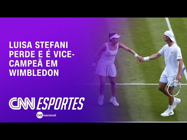 Stefani deixa de entrar em lista de brasileiros campeões em Wimbledon | CNN PRIME TIME
