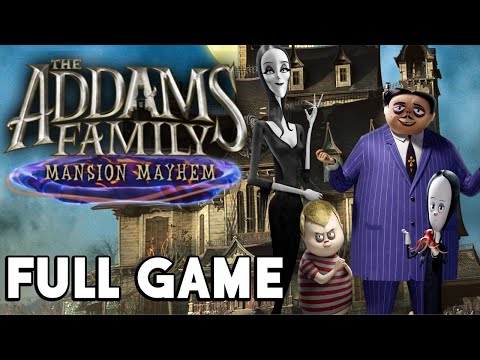The Addams Family: Mansion Mayhem - FULL GAME walkthrough | Longplay