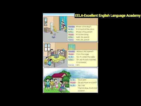 Grade-3,(Unit-3,Lesson-4,There is a mouse in my house) @eela-excellentenglish