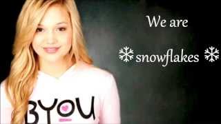 Olivia Holt - Snowflakes (lyrics)