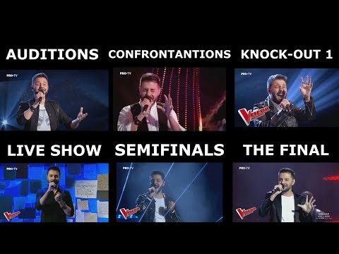 All stages of Bogdan Ioan at Voice of Romania (in short) Cum a castigat Bogdan Ioan Vocea Romaniei