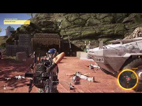 GHOST RECON : ESPIRITU SANTO GOLD RUSH SOUTH GOLD CACHE DESTROYED GAMEPLAY