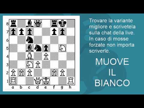 LIVE 5'+3'' Lichess (con quiz) - 17 Aprile 21:00 - Parte 1