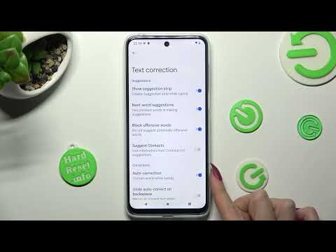 Turn On Auto Correction on MOTOROLA MOTO G23 – Turn Off Auto Correction
