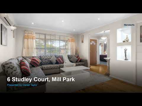 6 Studley Court, Mill Park, VIC 3082, 3 Kuwarto, 1 Banyo, House