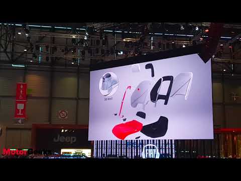 Fiat is debuting its new Concept Centoventi at the Geneva Motor Show.