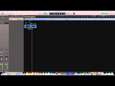 Part of a video titled Logic Pro X Tutorial: BPM Counter and Custom Tempo - YouTube