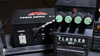 Video thumbnail for ARIA AFL-1 FLANGER by Okamoto's Gear
