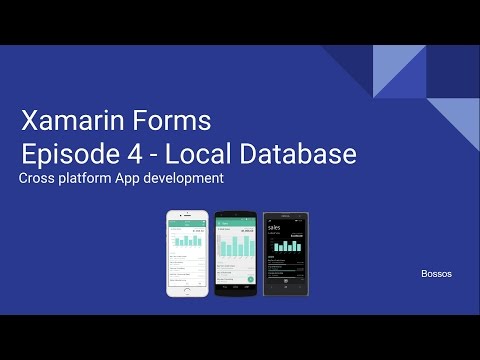 Xamarin Tutorial Episode 4 - Local Database