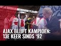 Zo vierde Ajax kampioenschappen door de jaren heen