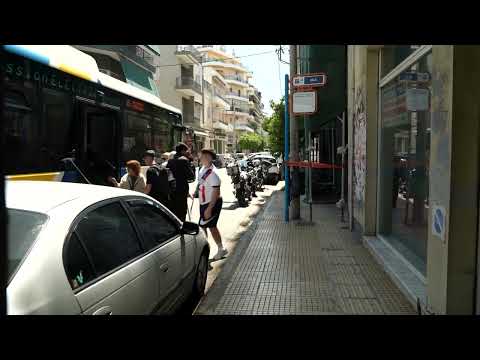 Video Thumbnail: Five wounded in two Athens shootings, 89 year old man detained