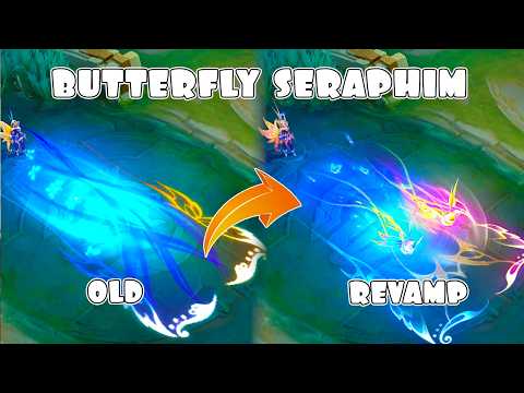 Lunox Revamp Butterfly Seraphim VS OLD Skill Effects Comparison