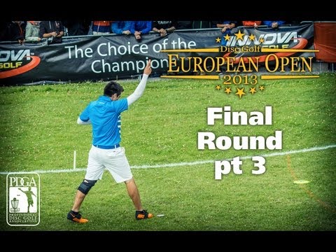 Disc Golf European Open 2013 MPO Final round part 3/3