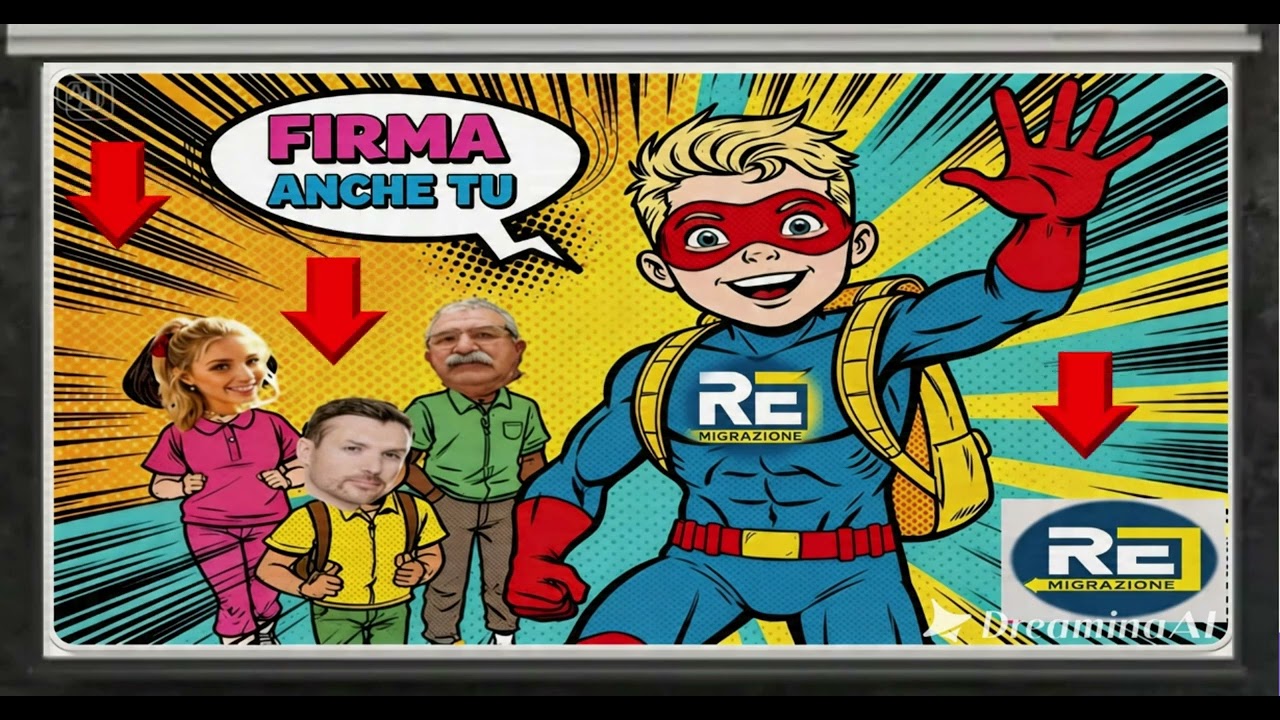 Referendum REMIGRAZIONEFirmare significaMantenere le nostre usanze e tradizioni