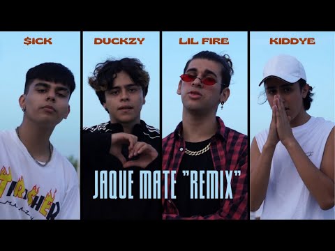 Lil Fire x Duckzy x Kiddye x $ick - Jaque Mate Remix (Video Oficial)