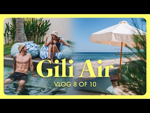 LUXURY Bali Island Paradise! (In LOVE With Gili Air) | Bali Vlog 8 of 10
