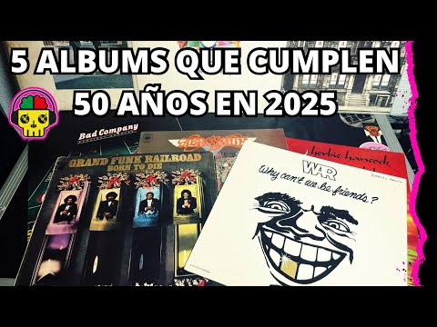 5 discos que han cumplido 50 años en 2025 y que deberías escuchar