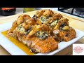 Stuffed Salmon With Crab Meat And Shrimp