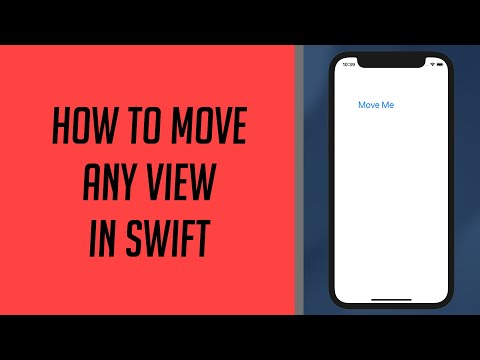 How to move  any View in Swift