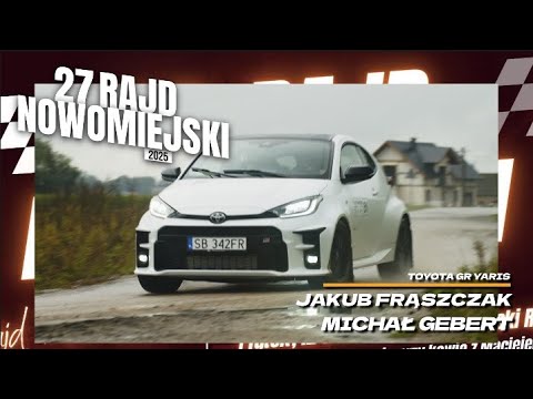 #SHORT Frąszczak/Gebert - Toyota GR Yaris - 27 Rajd Nowomiejski 2025