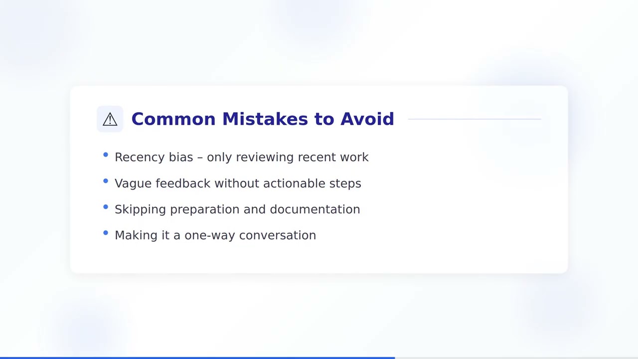 How to Conduct an Effective Performance Review