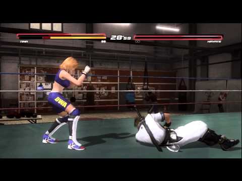 Dead or Alive 5 - THROWS / HOLDS (part4)