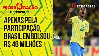Seleção Brasileira embolsa R$ 57,3 milhões após classificação na Copa