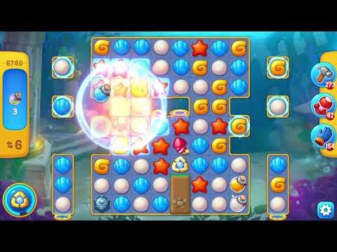 Fishdom 6740 Level - 20 moves - NO BooSTERS