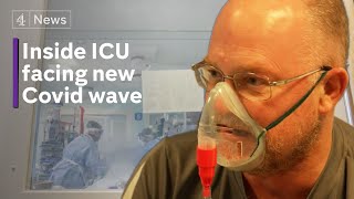 Covid: Inside an ICU as UK cases hit new record high
